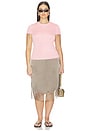view 8 of 8 Kiersey Knit T-shirt in Light Pink