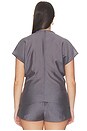view 6 of 8 Harmi Top in Slate Grey