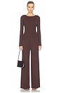 view 4 of 4 Sibylla Rib Knit Top in Chocolate