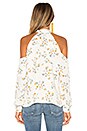 view 3 of 5 x REVOLVE The Tie Neck Off Shoulder Blouse in Bouquet