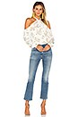 view 4 of 5 x REVOLVE The Tie Neck Off Shoulder Blouse in Bouquet
