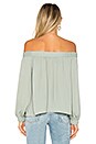 view 3 of 4 The Off Shoulder Top in Riviera