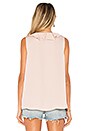 view 3 of 4 The Ruffle Boho Tank in Taupe