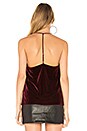 view 3 of 4 The T-Back Cami in Red