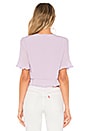 view 3 of 4 The Lucia Blouse in Lilac