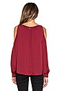 view 3 of 5 x REVOLVE The Shoulder Blouse in Maroon