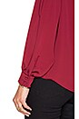 view 5 of 5 x REVOLVE The Shoulder Blouse in Maroon