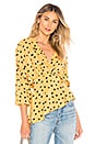 view 1 of 4 The Benae Blouse in Yellow Not Dot