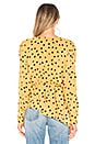 view 3 of 4 The Benae Blouse in Yellow Not Dot