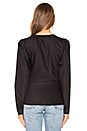 view 3 of 4 The Yvette Blouse in Black