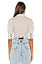 view 4 of 6 The Delancy Blouse in White Ground