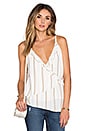 view 1 of 5 CAMISOLA THE RUFFLE in Stripe