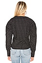view 4 of 5 The Louise Blouse in Black Mini Dot