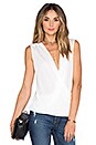 view 1 of 5 The Wrap Blouse in White