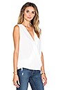 view 2 of 5 The Wrap Blouse in White