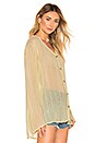 view 2 of 5 CHEMISE LENE in Pale Yellow Stripe
