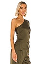 view 2 of 5 The Maura Top in Olive Green