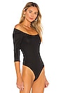 view 3 of 5 The Courtlyn Bodysuit in Black