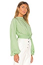 view 3 of 5 The Dorothei Top in Nile Green