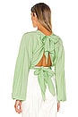 view 4 of 5 The Dorothei Top in Nile Green