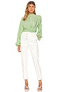 view 5 of 5 The Dorothei Top in Nile Green