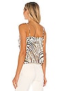 view 3 of 4 The Pierette Cami in White Tiger