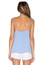 view 3 of 4 The Button Cami Blouse in Marina