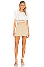 view 4 of 5 The Addie Crop Top in White