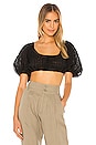 view 2 of 5 The Lealia Crop Top in Black