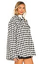 view 2 of 4 The Meloe Blouse in Black & Ivory