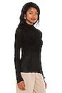 view 2 of 4 Tissue Turtleneck in Black