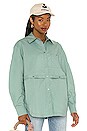 view 2 of 5 BLUSA NESSA in Sage Green
