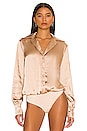 view 2 of 5 Raquel Bodysuit in Champagne