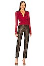 view 4 of 4 Gamel Top in Burgundy