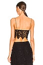 view 3 of 4 Leila Lace Top in Black