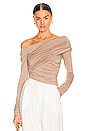 view 1 of 5 Luciana Top in Taupe