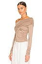 view 3 of 5 Luciana Top in Taupe