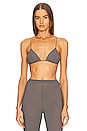 view 1 of 4 Sheer Bralette in Smoke Grey