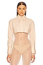 view 1 of 4 Maureen Cropped Top in Nude