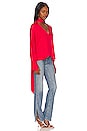 view 2 of 3 Malin Top in Bright Red