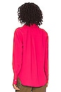 view 4 of 5 Lenae Shirt in Fuchsia Pink
