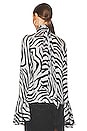 view 3 of 4 ТОП BLISSE in Black Geo Zebra
