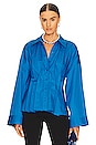 view 1 of 4 Violetta Top in Blue