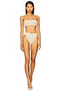 view 7 of 8 by Marianna Jolie High Waist Bottom in Taupe