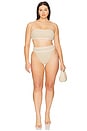 view 8 of 8 by Marianna Jolie High Waist Bottom in Taupe