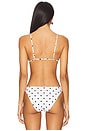 view 3 of 4 by Marianna Lucila Top in Cream & Black Dot