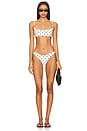 view 4 of 4 by Marianna Lucila Top in Cream & Black Dot