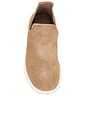 view 4 of 6 Nomad Hairy Suede Sandal in Chestnut & Shortbread