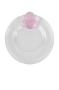 view 1 of 2 Rose Plate in Pink