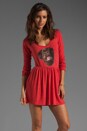 view 1 of 5 Rottweiler Dress in Red